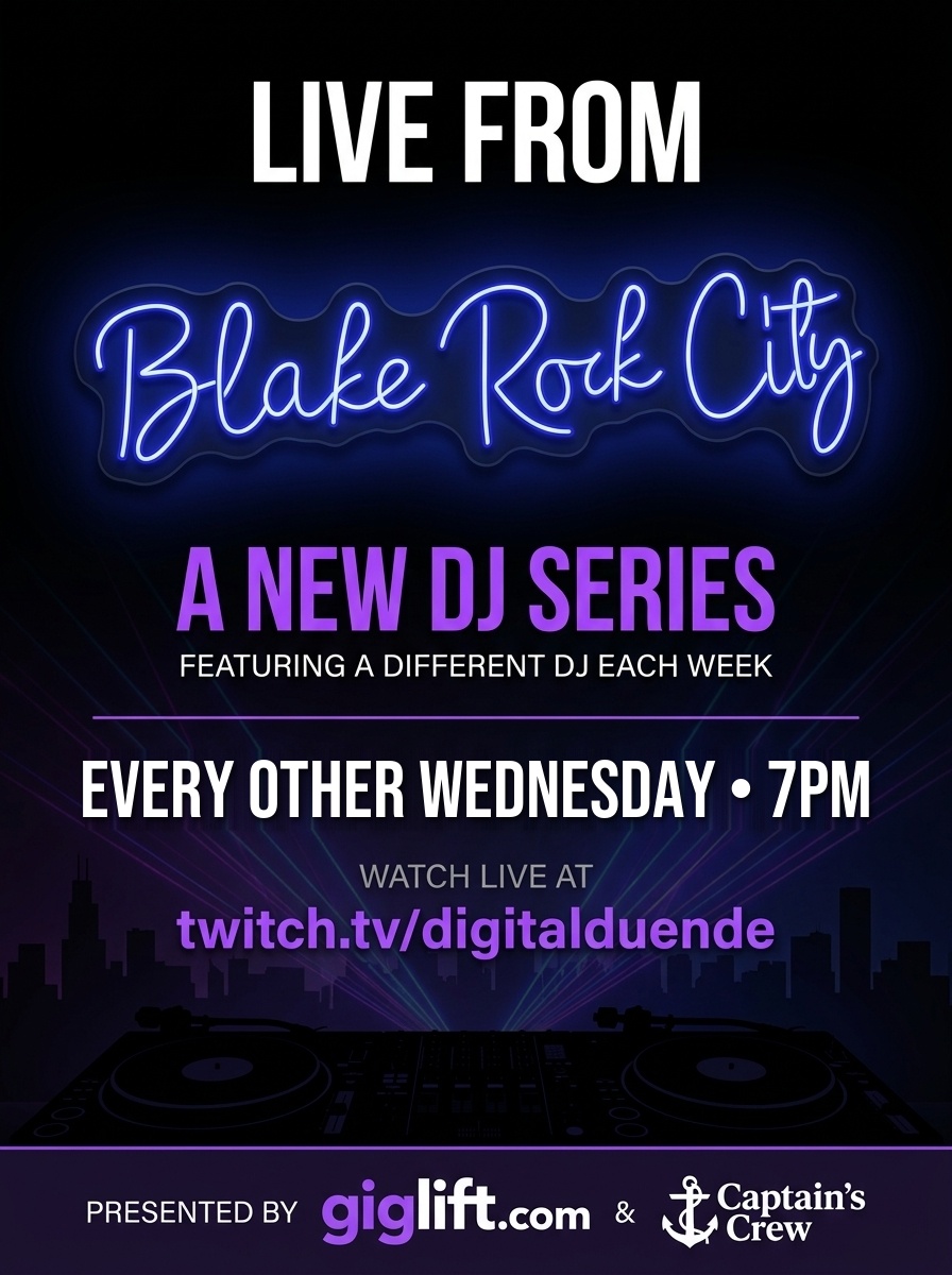 Live from Blake Rock City - Series Flyer