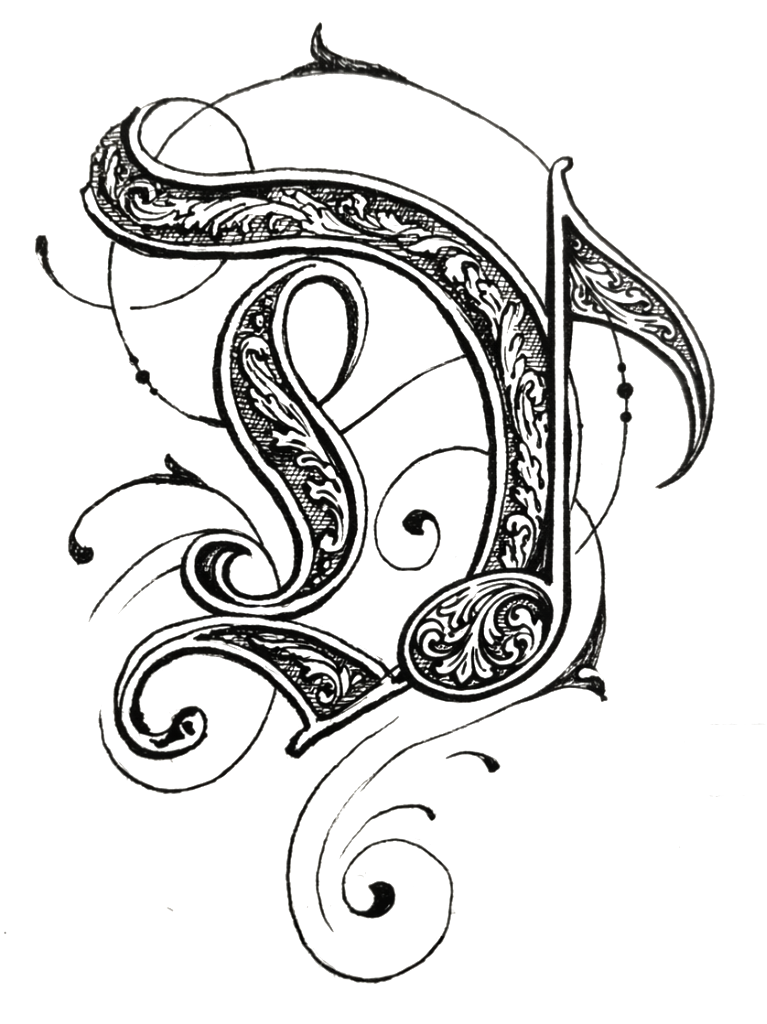 Digital Duende — ornate D